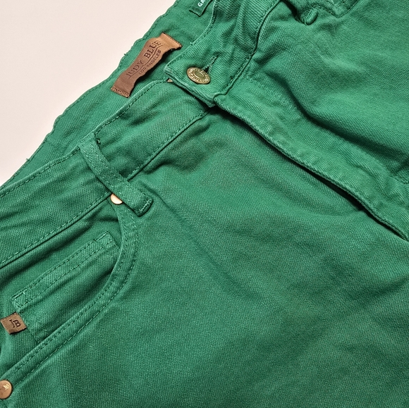 Judy Blue Women's Green Flare Jeans 14w - Picture 5 of 8